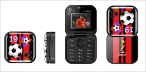 Cross Border Foreign Trade F16Ultra Cross Border <strong>New</strong> I17Pro Multi Language Folding Flip Foreign Language Phone I16 I15Pro Button - Product Image 4