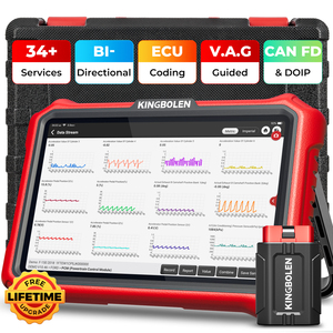 Kingbolen K8 PRO 8 inç CAN FD DoIP tüm sistem araç teşhis araçları 34 sıfırlama ECU kodlama aktif testi Pk X431 - Product Image 1