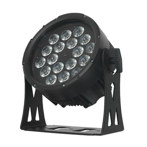 Uzaktan kumanda düz Par 18 adet 10W Stage 1 Led ışık sahne DJ Club disko ışığı aydınlatma olay gösterisi için - Product Image 6