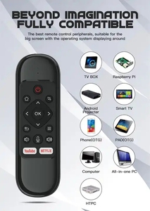 H6 2.4G <strong>Keyboard</strong> Voice <strong>Control</strong> ABS Infrared Remote Learning Air Mouse Remote <strong>Control</strong> <strong>Keyboard</strong> Use for <strong>Android</strong> Smart TV - Product Image 3