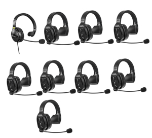 Saramonic WiTalk WT9S 1312ft Evento Auricular de intercomunicación inalámbrico portátil Auriculares de un solo oído Micrófono PK Hollyland Solidcom C1