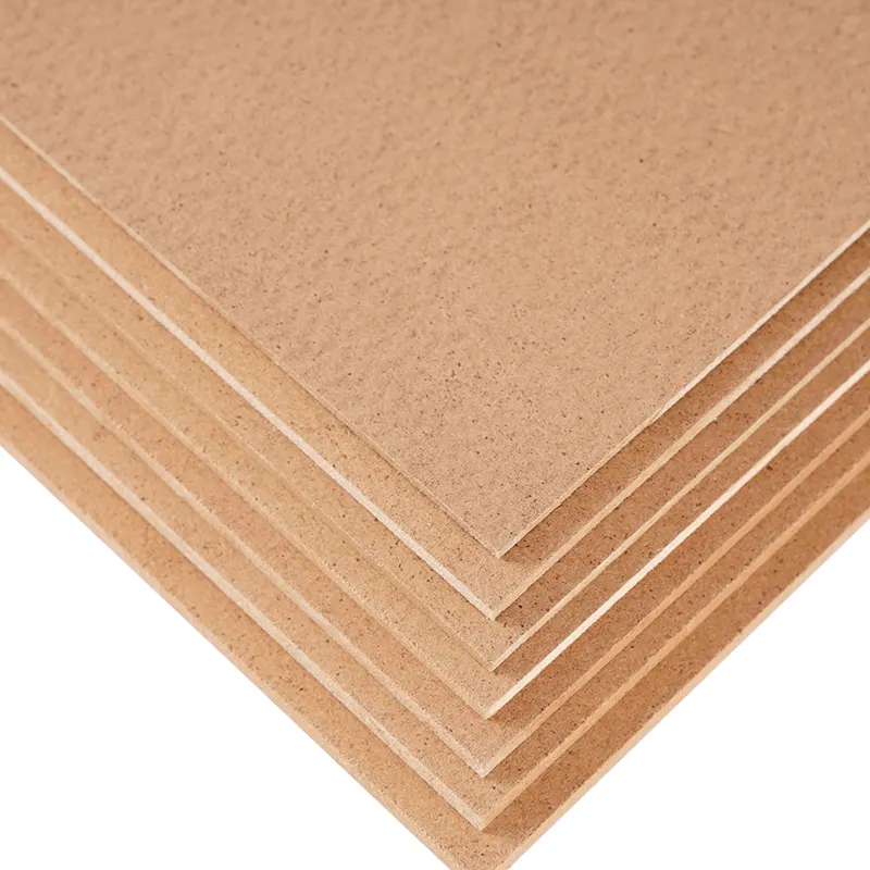 Suppliers 3Mm 6Mm 15Mm 16Mm 18Mm 1220*2440Mm 2-30 Mm Plain Mdf Cabinet Board/ Raw HDF Mdf Boards For Furniture Decoration