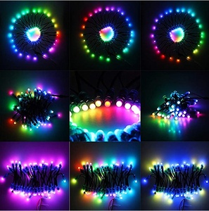 Высокое качество DC 5 В 12 мм WS281 IP68 адресуемый полноцветный RGB рекламный сигнал светодиодный пиксельный модуль струнная лампа