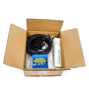 DN15-DN600 Clamp on Sensor Pipe Line 4-20mA <strong>Output</strong> Modular Ultrasonic Flow Meter for Beer and Alcohol - Product Image 5