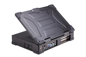 Soporte I3/I5 /I7 CPU computadora de grado industrial 14 pulgadas chasis semirrugoso computadora portátil industrial - Product Image 3