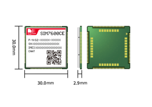 Modulo SIMCOM SIM7600CE LTE Cat 4 che utilizza per terminali di comunicazione montati sul veicolo - Product Image 2