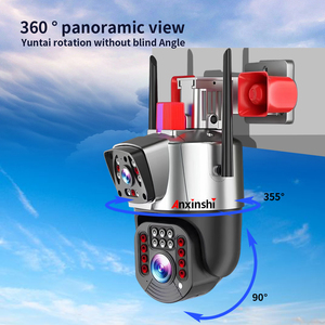 4G PTZ Network <strong>Camera</strong> with Speakers CCTV Dual Lens IP66 Waterproof 6MP Wireless <strong>Camera</strong> - Product Image 5