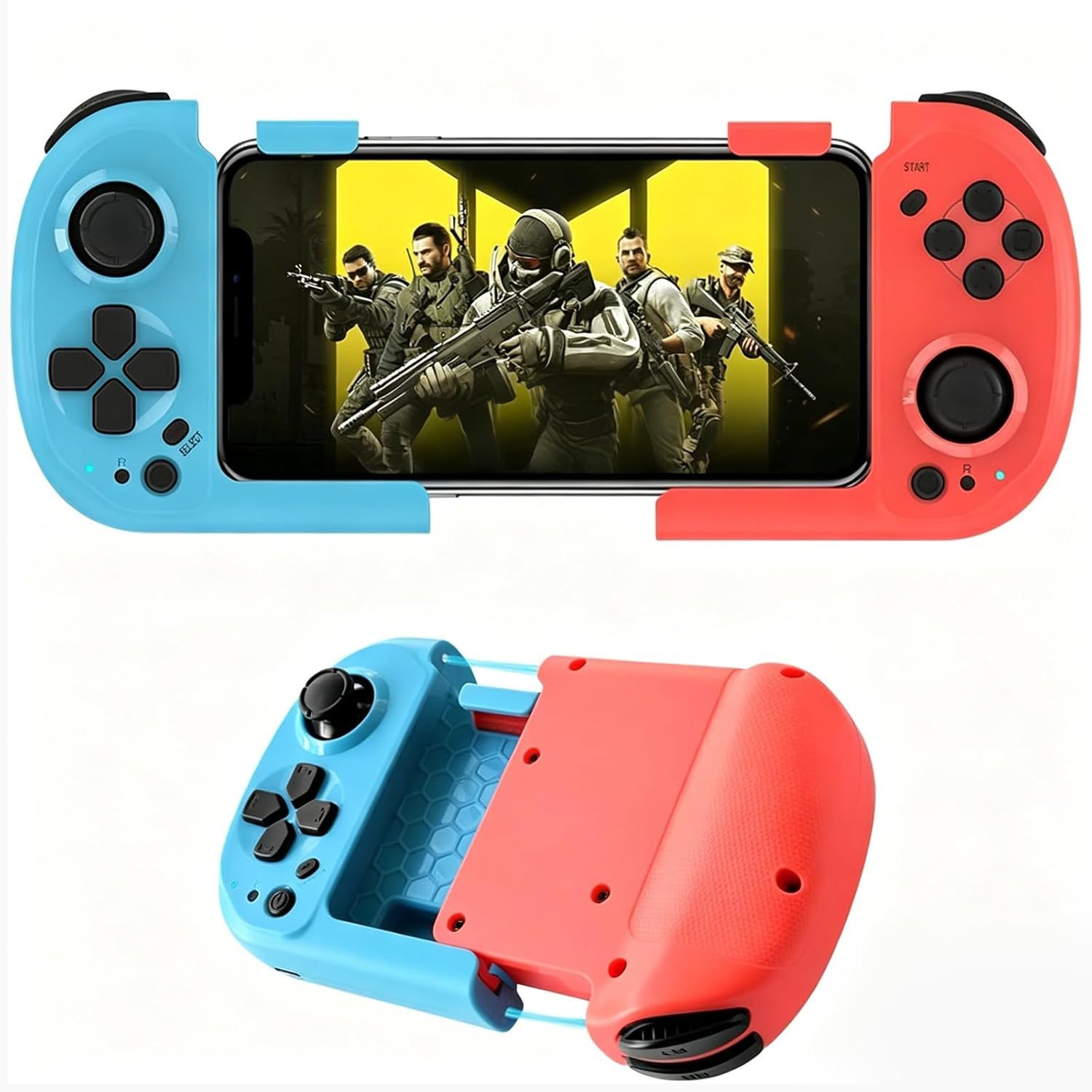 Red blue