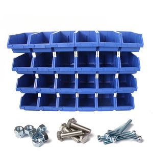 Depo PP yığın ve asın aracı parçaları vida saklama kutusu öz raf tepsisi parçaları Organize - Product Image 5