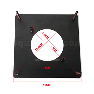 Placa de Metal para Trackball de montaje, 2 pulgadas de diámetro, pista de seguimiento, ratón para 60 en 1, máquina de juego de mesa Arcade - Product Image 2