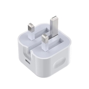 İngiltere tak 20W USB C hızlı şarj güç adaptörü OTP & OVP Apple iPhone şarj cihazı için 16 şarj ile şarj aleti kablosu için korumalı - Product Image 1