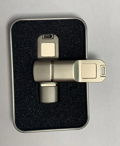 OEM定制免费标志雕刻USB 3.0闪存驱动器与指纹加密金属材料现货 - Product Image 5