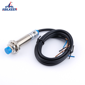 Sensor inductivo de detección, interruptor electrónico de proximidad NPN de 6V-36V de CC, 4mm de distancia y 12mm de apertura normal