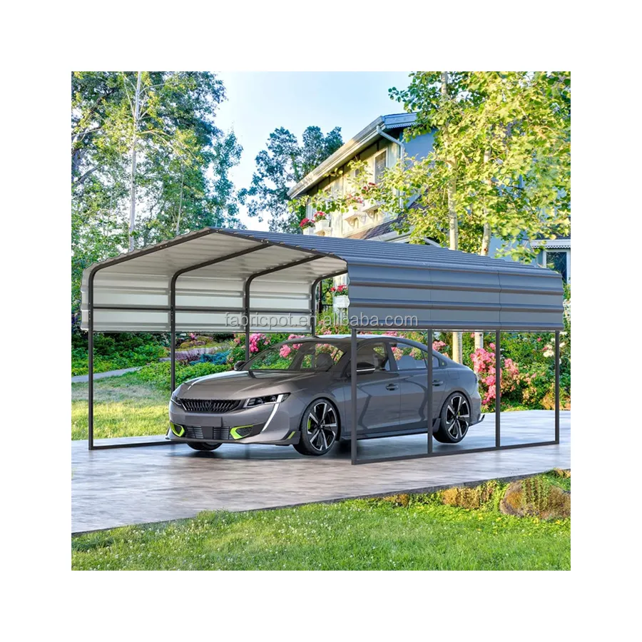 모바일 방수 야외 차고 캐노피 carports 휴대용 금속 프레임 carport