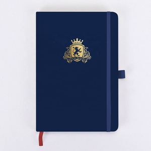 Cuadernos de diario de PU A5 con logotipo personalizado y al por mayor de fábrica con bandas elásticas, blocs de notas y cuadernos de cuero PU. - Product Image 1