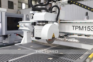 Máquina de grabado de madera TechProCNC 3D, hoja de sierra, corte de carpintería, enrutador CNC ATC 1325 para madera, Mdf Acrílico - Product Image 2