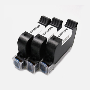 12.7mm White Online Packing Code <strong>Coding</strong> <strong>Machine</strong> Thermal <strong>Jet</strong> White Refilled Black <strong>Ink</strong> Cartridge for Handheld Inkjet Printer H-P45 - Product Image 1