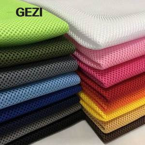 Tulle Texture Recycled Nylon Polyester air Flow Spacer <strong>Mesh</strong> Spandex <strong>Net</strong> <strong>Fabric</strong> Black - Product Image 5