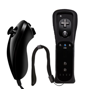 Joypad del telecomando Wireless 2 in 1 per il controllo del gioco di Wiis Nunchuck Built-in Motion Plus per Wiis U gamepad Joystick - Product Image 4