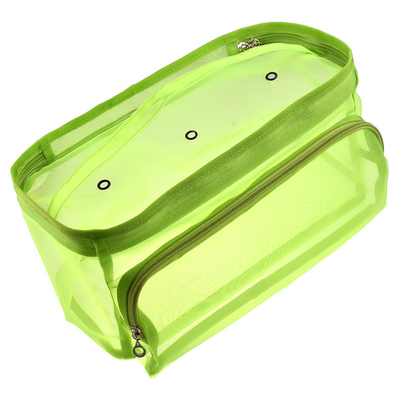 Sac en filet carré vert