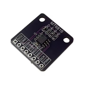 MT6816 Codificador magnético de alta velocidad y alta precisión Módulo de sensor de medición de ángulo de inducción magnética - Product Image 1