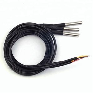 Waterproof Stainless Steel for DS18B20 1M Thread <strong>Temperature</strong> Probe with 18B20 Cable for <strong>Arduino</strong> Compatible <strong>Sensor</strong>