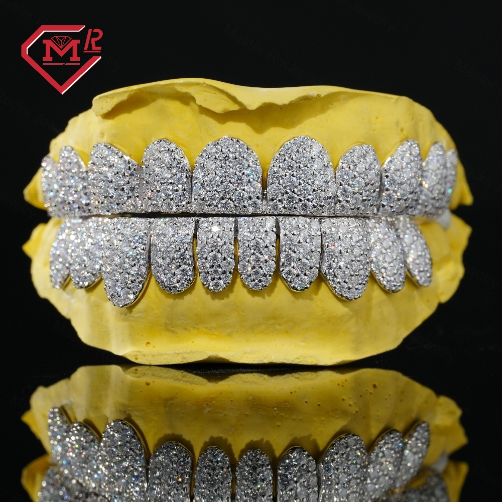 8 top 8 bottom moissanite