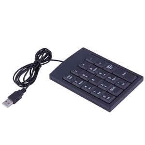 Мини-USB клавиатура USB Проводная цифровая клавиатура адаптер 19 клавиш для ноутбука ПК - Product Image 4