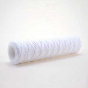 Cartucho de filtro enrollado de hilo hilado 10 "X 2,5" Sedimento enrollado de hilo Filtración de sedimentos para toda la casa Elemento de filtro enrollado de alambre PP - Product Image 6