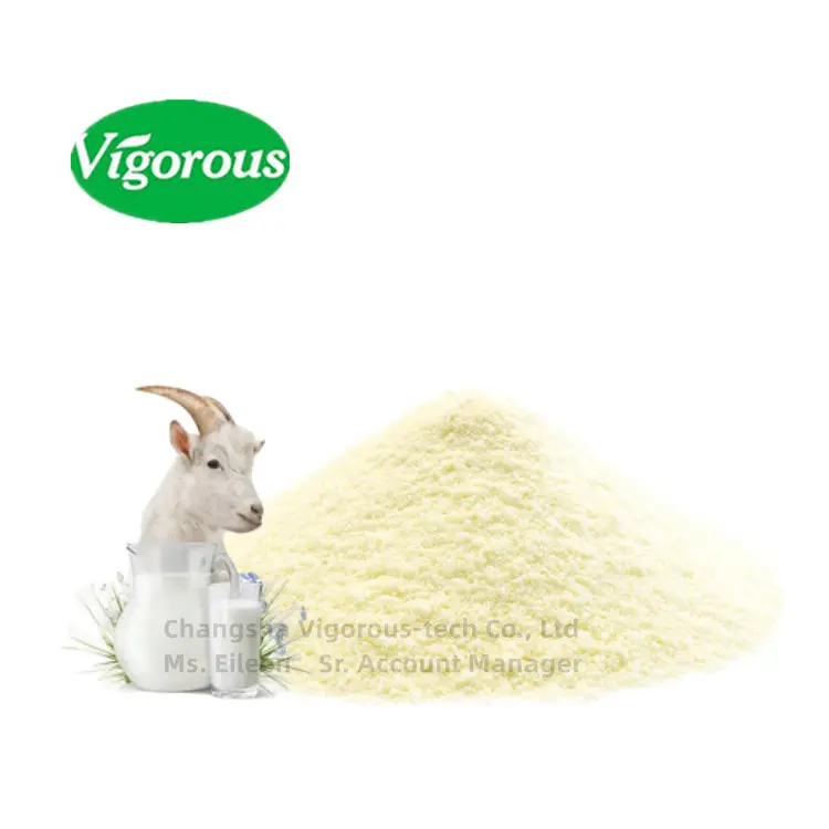 Latte di capra naturale in polvere arricchito con Vit. D3, Vit. B12 & Folate Full Cream latte di capra in polvere