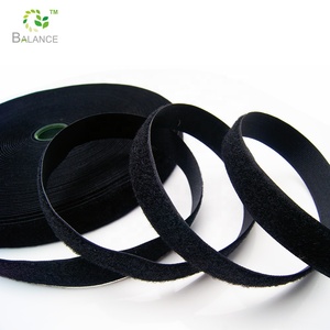 Fabricante de fábrica Cinta de gancho y bucle Buena calidad Cinta de bucle de gancho Custiomización de bucle de tela - Product Image 2