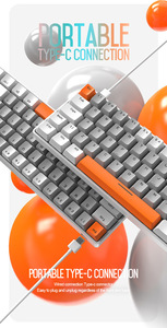 Multi Color Matching Customized 62 Key Mini Keyboard Free Wolf T60 Mechanical Keyboard for Game <strong>Notebook</strong> Office <strong>Computer</strong> - Product Image 3
