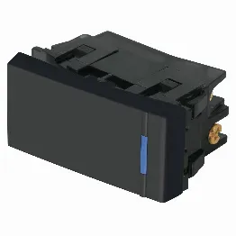 Box with 12 units 3-way <strong>switch</strong>, 1 module, Spanish line, black color - Product Image 1