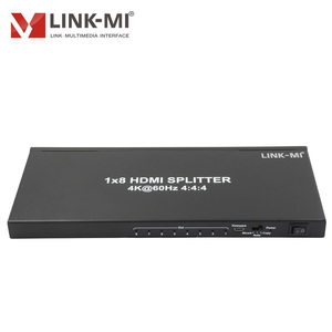 Divisor HDMI 2,0 con 8 salidas y control EDID Divisor HDMI 1x8 para configuraciones multipantalla 4K HDR