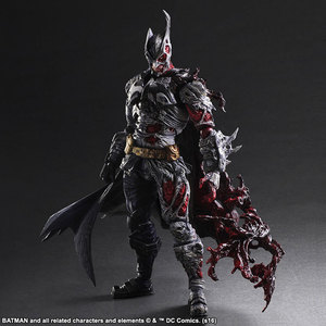 Làm bằng tay Arkham hành động mô hình nặng Samurai Sparta Bane chuông PA thay đổi DC vật liệu PVC đông lạnh đến hộp - Product Image 2