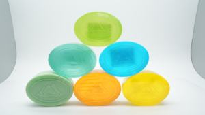 Sapone Artigianale allo Zolfo e Astragalo Membranaceo, Sapone Affascinante Trasparente a Forma di Ellisse Antibatterico per Casa e Hotel - Product Image 3