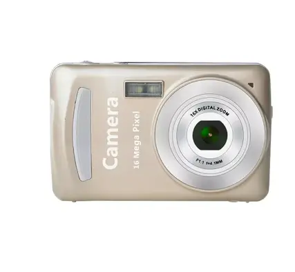 جهاز عرض صغير XJ03 LCD رائع 16x مكبر رقمي مخصص كاميرا مصغرة هدية لعبة كاميرا للأطفال للاستخدام في الهواء الطلق
