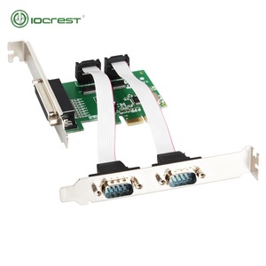 Tarjeta de puerto PCI Express wch382 a serie y paralelo para todos los puertos serie pcie 2 y 1 puerto paralelo - Product Image 4