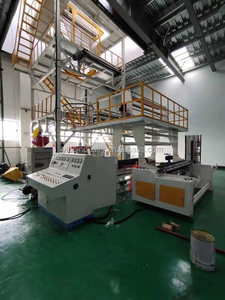 顶级高速 ABA 3 2 层迷你拉伸 HDPE LDPE pe膜挤出机农业聚乙烯塑料吹膜机 - Product Image 4
