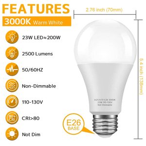 CHZM無料サンプル住宅用フォコス3W5W 7W 9W 12W 15W 18W 24W e27b22電球ライト原料<span class=keywords><strong>LED</strong></span>電球