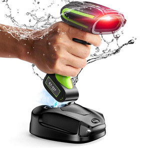 Eyoyo-Lector de código de barras portátil, 3 en 1, Bluetooth, inalámbrico, USB, 1D, 2D, QR, industrial, resistente al agua, IP65 - Product Image 1