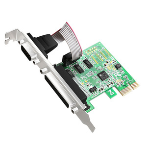PCIe PCI-E a Serial RS232 DB9 9 PIN + Paralelo DB25 25 pin Puerto COM Tarjeta controladora Computadora PCI E a DB25 DB9 RS232 Soporte - Product Image 6