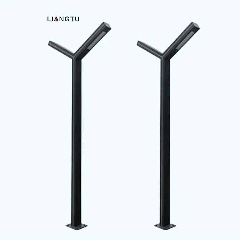 Lampu LED Atas Modern Desain Tiang Lampu Jalan Taman Tiang Aluminium Ip65 Luar Ruangan Lampu LED Tahan Air