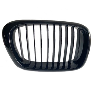 ตะแกรงหน้าไตสายเดียวสีดำสำหรับรถ BMW E39 <span class=keywords><strong>5</strong></span>ซีรีส์1994 1998 1999 - 2003