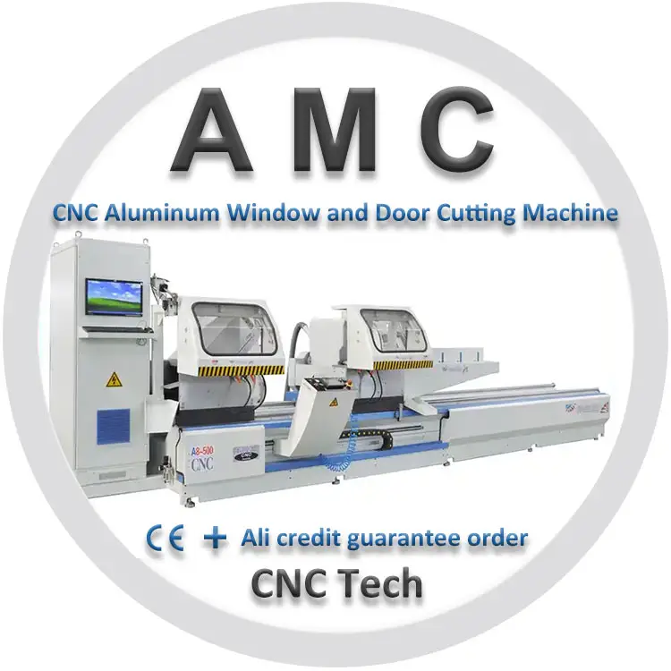 ماكينة CNC لقطع الألومنيوم ماكينة للنشر والقطع الداخلي والخارجي