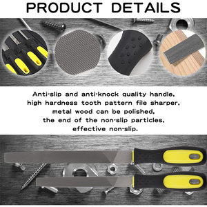 T12 thép kim loại tập tin tay công cụ tập tin rasps tập tin phẳng tập tin - Product Image 5
