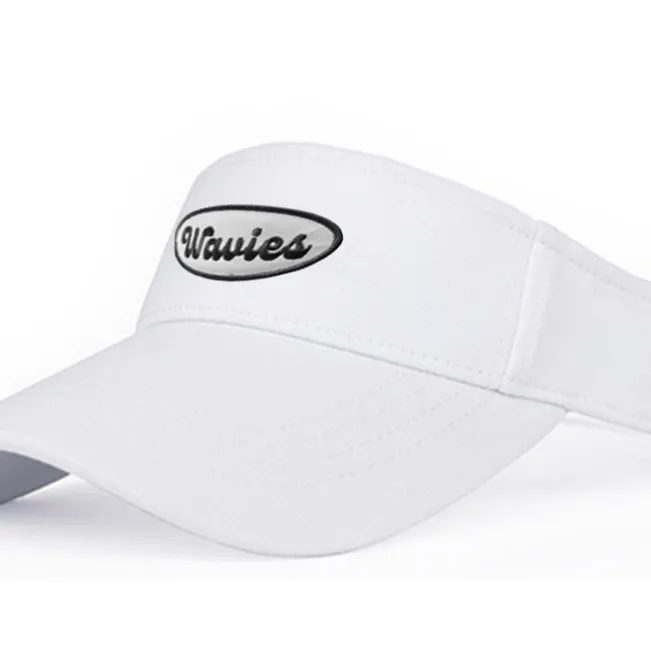 2023 Hot Sell Custom Stickerei Logo Strand visier Tennis Sport Sonnenblende Kappen Golf Hüte