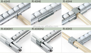 Pista a rulli di scarico zincata esd di colore nero più economica per sistema rack - Product Image 4