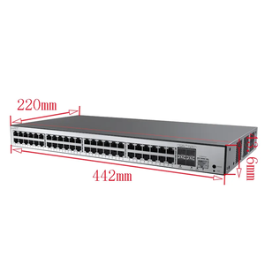 GE SFP portları için 48 Gigabit Ethernet ve 4 ağ anahtarı modeli 98012033 4*10/100/1000BASE-T yeni S5735-L48T4S-A-<span class=keywords><strong>V2</strong></span> AC güç anahtarı
