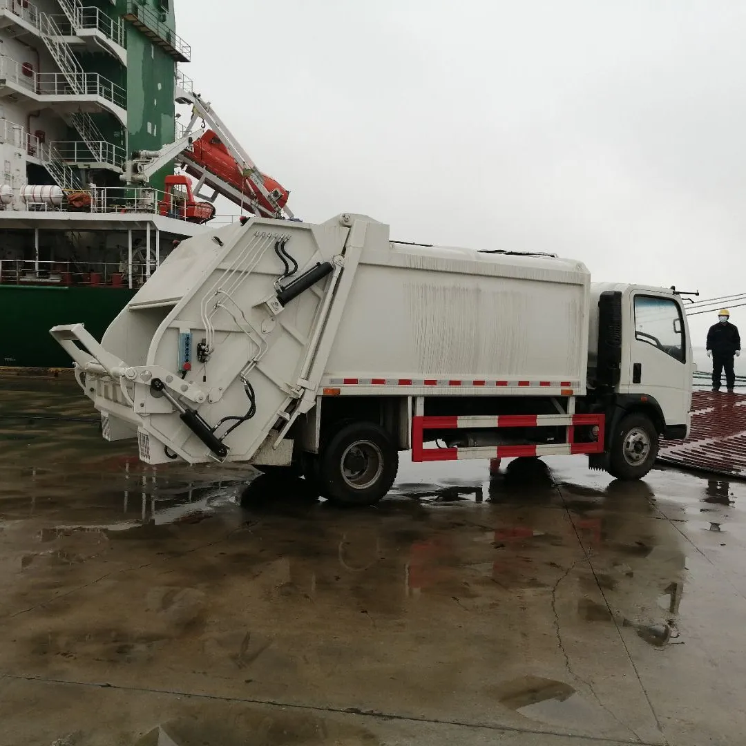 Caminhão compacto de lixo 4x2 para venda em dubai